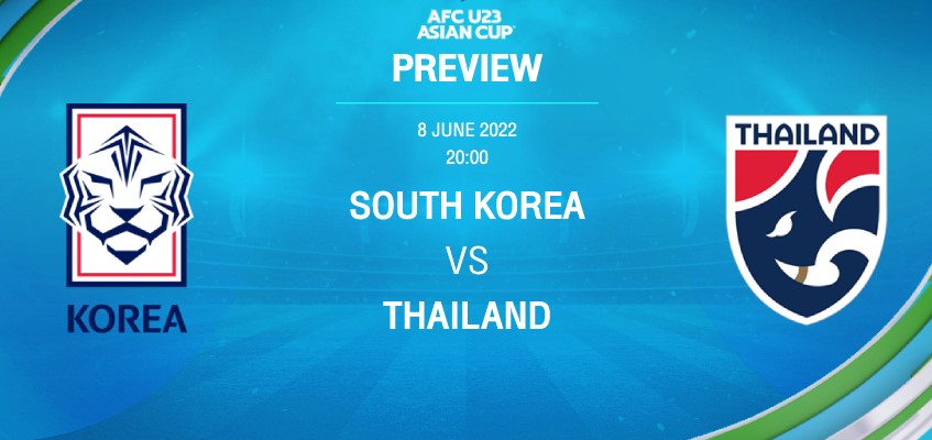 เกาหลีใต้ VS ไทย : พรีวิว ฟุตบอลเอเอฟซี U23 เอเชียน คัพ 2022